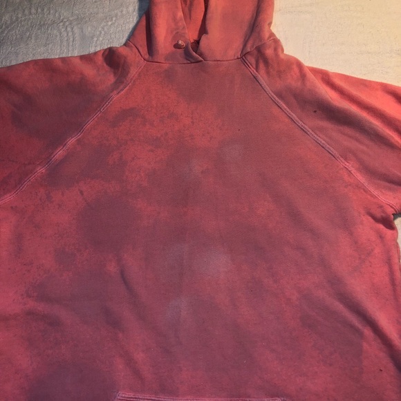 American Apparel Pink Hoodie Acid wash - Picture 3 of 3